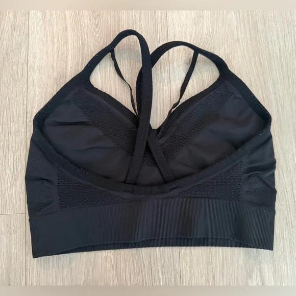 Nike Women's Black Sports Bra - Picture 2 of 3